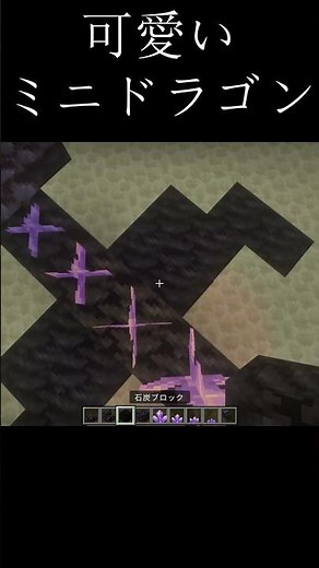 可愛いミニドラゴンの作り方！ #マイクラ #minecraft #shorts