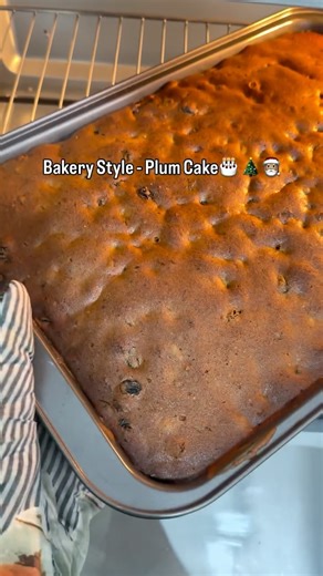 Sruthi Ashok on Instagram: "Rich Plum Cake☃️ Follow and Dm me for the free Plum cake recipe✨🎄🍰🎂 . . . . #plumcake #christmascake #cake #christmasiscoming #recipe"