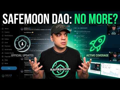 SAFEMOON DAO is the Past! Safemoon new CEO Speaks!