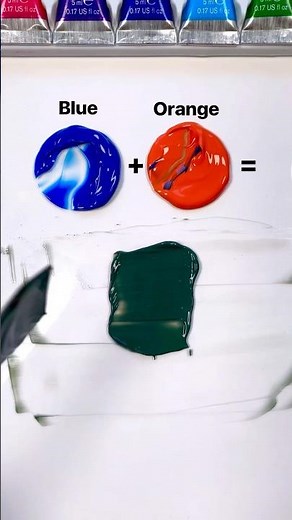 Unexpected color recipes #colormixing #paintmixing #asmrart #tappingsounds #colortheory #painting