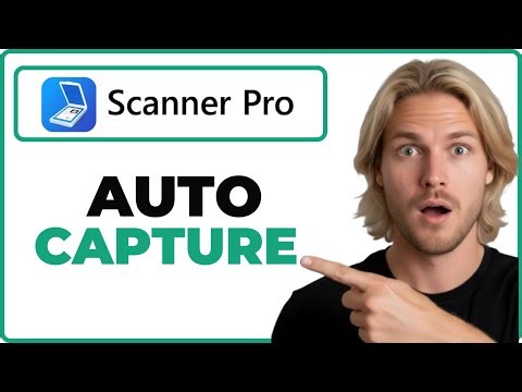 How To Turn On Auto Capture In Scanner Pro (Full Guide)