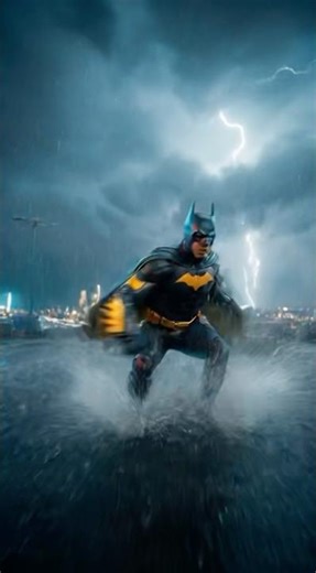 I generated a Batman scene!😳🤯🤯#batman #aigenerated #shorts