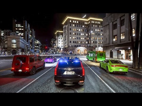 Most Realistic GTA 5 Police Patrol Ever | LSPDFR Real Life Mods | 4K