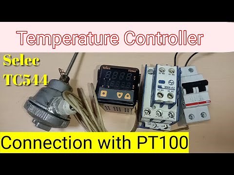 Selec tc544 temperature controller connection//temperature controller wiring and connection