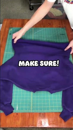 How To Crop A Sweatshirt Tutorial