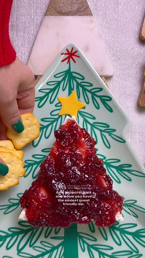1.1M views · 10K reactions | The BEST 2 ingredient dip! Keep cream cheese, jam (sweet or savory) and crackers on hand during the holiday season. #Christmas2025 #christmashosting #easydiprecipes | Steph Gigliotti Real Life Recipes | Facebook