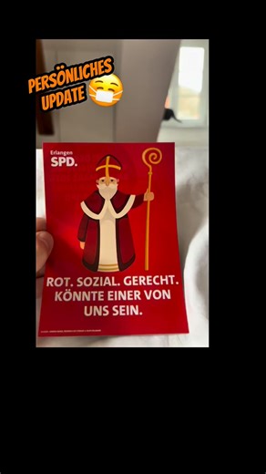 Florian Janik on Instagram: "Bin leider noch krank und kann nicht unterwegs sein 🤒 – aber das SPD-Team ist für euch da! ❤️🌹 🎅 Nikolaustag in der Fußgängerzone Am 6. Dezember geht’s um Teilen, Gerechtigkeit und Zusammenhalt. Kommt vorbei, kommt ins Gespräch – und wer früh da ist, bekommt einen Schoko-Nikolaus 🍫✨ 👉 Ab 11 Uhr gegenüber von Peek&Cloppenburg 🏙️ Standortrundgang Werner-von-Siemens-Straße Auch heute Nachmittag läuft der Rundgang wie geplant: 🕑 14 Uhr 📍 Neues FAU-Gebäude, Nürnbe
