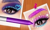 Juega gratis a Incredible Princess Eye Art en línea en Juegos.com