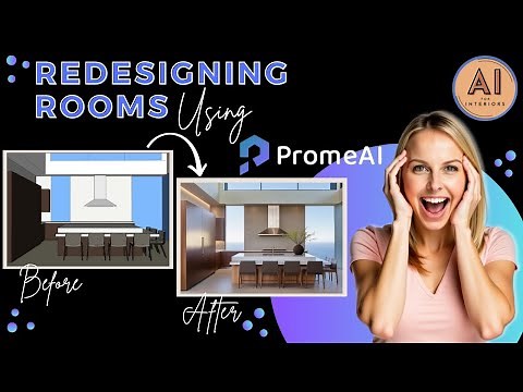 Redesign ANY room using this ONE simple AI tool! || Prome AI - Tools for Interior Design beginners!