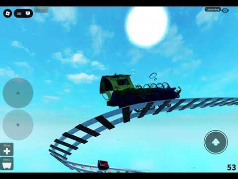 Create a cart ride | Vivaan drop the Aquarium Train Off A high place (Roblox)