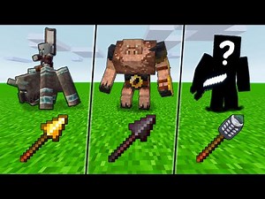Can Spear Destroy Every Mob in Minecraft?!