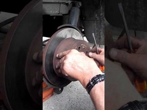 Fiat Ducato Camping Car Reglage Frein Parking sans demontage.