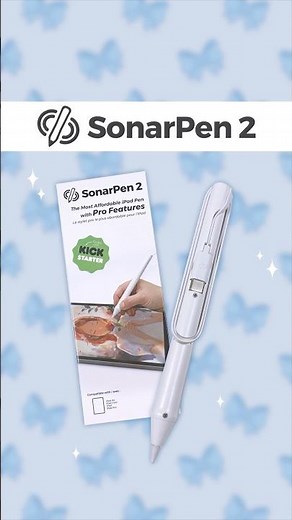 【SonarPen2】Pressure-sensitive! Found an ultimate stylus for iPad!?【GreenBulb】