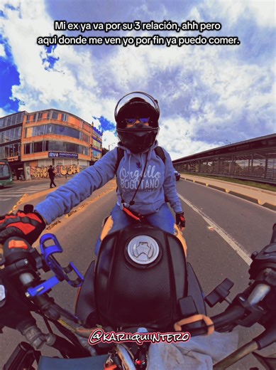jajaja ya nos alimentamos mejor... 🏍 #bikegirl #biker #Viral