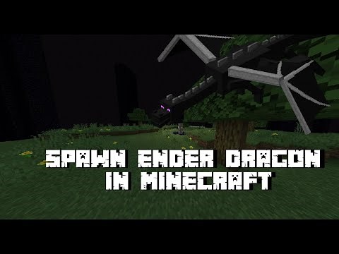 How to spawn an Ender Dragon in Minecraft with commands
