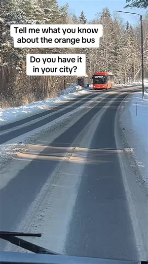 Discover the Unique Orange Bus in Helsinki