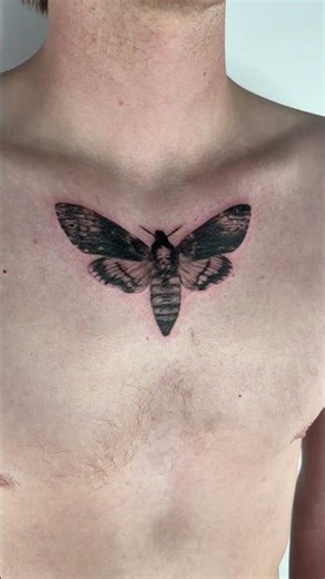 Moth tattoo