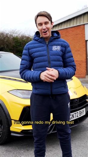 Lamborghini driving test prank (gone wrong) | Mark McCann 64