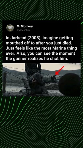 In Jarhead (2005), this feels like the most marine thing ever