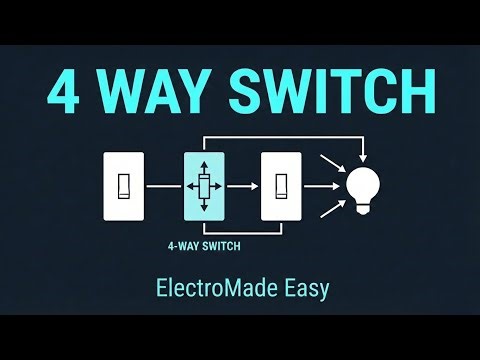 4 Way Switch Explained Simply (No Confusion)