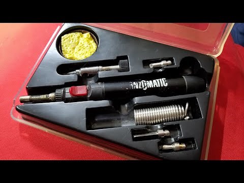BernzOMatic Butane Cordless Soldering Iron Review