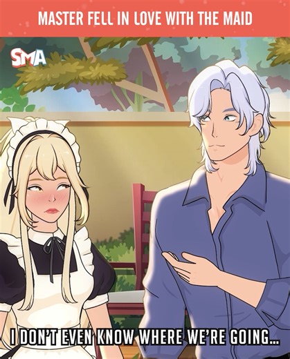 The young master fell for the maid. #storytales #animated #dramazone #viralvideoシ | DRAMA ZONE