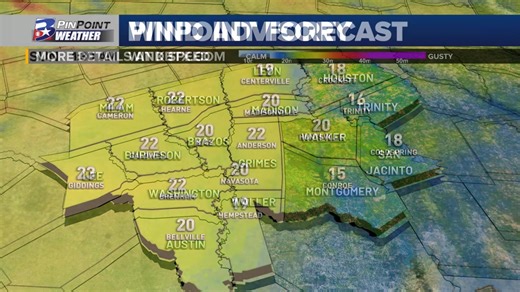1.7K views | A WIND ADVISORY has been issued for the Brazos Valley. Strong, gusty wind is in the forecast through the advisory period. More details can be found at KBTX.com | KBTX Weather | Facebook