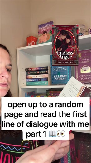 Endless Anger: First Line Reading Challenge