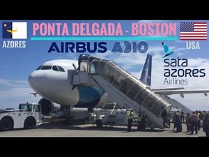 TRIPREPORT | SATA Azores Airlines (ECONOMY) | Airbus A310 | Ponta Delgada - Boston