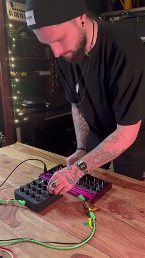 Evening jam - Simple techno patch on Behringer Edge synth