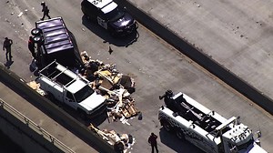 Dumbarton Bridge reopens after overturned trailer cleared