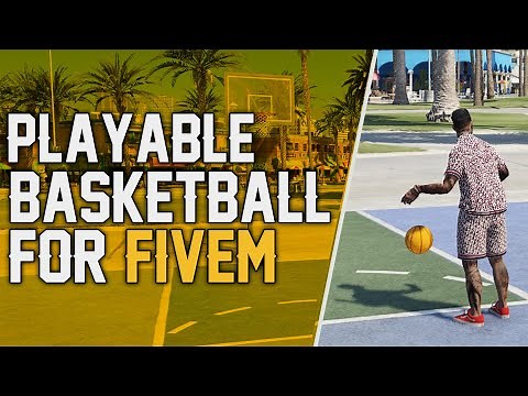 PLAY BASKETBALL IN GTA 5 FIVEM | PROJECT ROGUE TUTORIAL | https://discord.gg/msuR44FR2y
