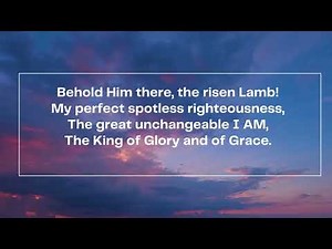 Before the Throne of God Above : Worship Song/Hymn with Lyrics