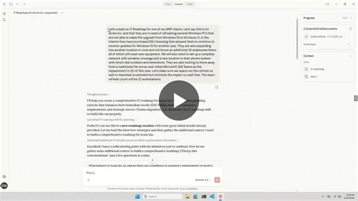 AI-Powered IT Roadmap in 60 Seconds with Claude Cowork | Chris Goetz posted on the topic | LinkedIn