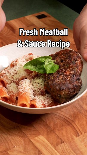 Homemade Meatballs & Sauce Recipe - Easy and Delicious!