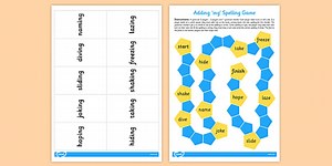 Adding ing Board Game
