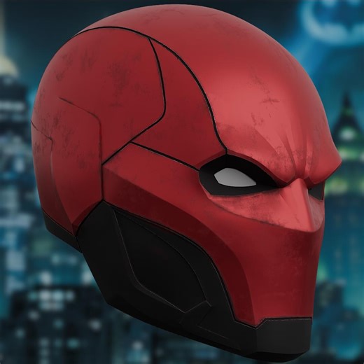 Redhood "armoured" Helmet, 3D Printable STL File - Etsy UK