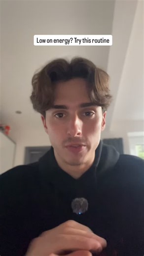 EMBR on Instagram: "If your energy is low, stop looking for supplements. Fix your sleep timing, caffeine cut-off, and morning movement first. This routine isn’t sexy. It’s just what actually works. Run it for 7 days. Adjust the times to your life. Then watch how much easier everything feels. #EnergyOptimization #HighPerformanceHabits #SleepFirst #CircadianRhythm #MorningRoutine"