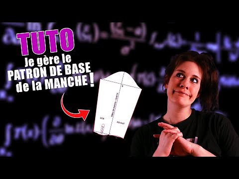 ✂️ TUTO - Comment réaliser le patron de base de la manche !