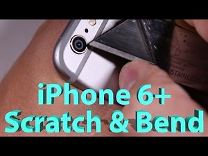 iPhone 6 Plus, Scratch test, burn test, BEND TEST!