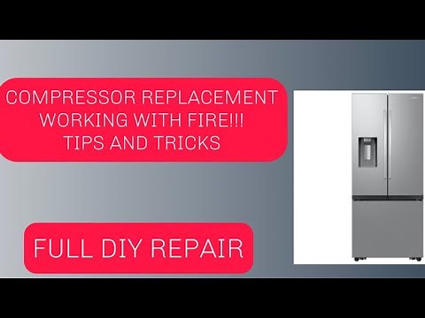 Dead Fridge - Watch it Come Back to Life with This Fix! | Whirlpool compressor replacement