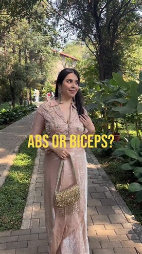 Heli Ved on Instagram: "Abs or Biceps? Nah! A man with no ego🥺❤️🧿 #couplegoals #relatable #greenflag #trending"