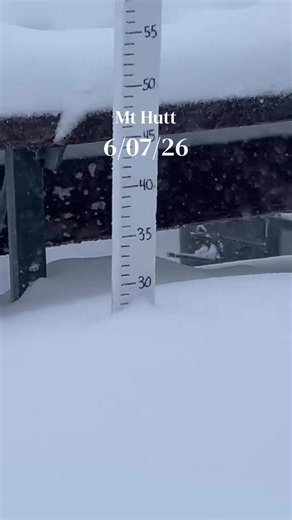 Stormtrooper Update! We’ve recieved around 23cm from the system so far and it’s coming down hard ❄️ Keep an eye on our snow report for more updates as we let the storm do its thing! #fyp #mthutt #skiing #snow #foryou