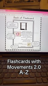 Flashcards with Movement 2.0 Comment CARDS for link! #scienceofreading #readingteacher #phonics #EarlyLearning #learntoread #kindergarten #homeschooling #homeschool #lettersounds #esl #literacy | Mrs. Peters Class
