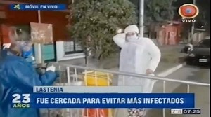 🎥El móvil de Los Primeros en vivo desde Lastenia. Vallas y presencia policial para controlar la situación sanitaria. 📲Mirá la transmisión en vivo de nuestro programa ingresando en www.losprimeros.tv | On TV