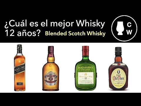 ¿Cuál es el mejor whisky de 12 años? Blended Scotch Whisky