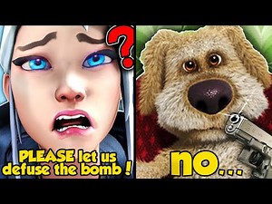 Talking Ben decides our fate on Valorant... 💀🐶