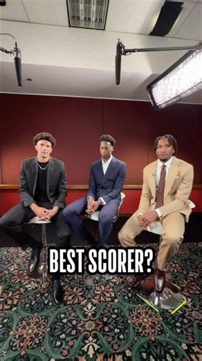 Boozer, Dybantsa & Peterson on Who Has the Most Superlatives 👀