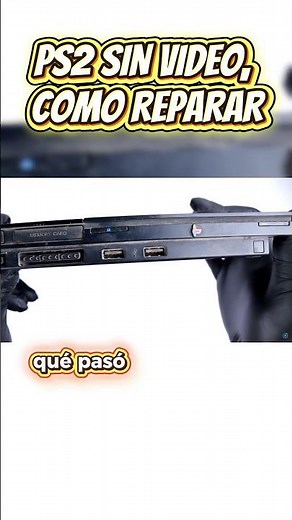 HOW TO FIX PS2 THAT DOES NOT GIVE VIDEO #PS2 #PlayStation2 #RetroConsoles #FurtivoTV