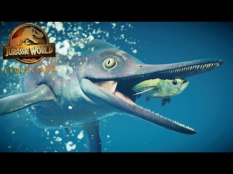 Ichthyosaurus Cove 🐬 Life in the Jurassic || Jurassic World Evolution 2 🦖 [4K] 🦖